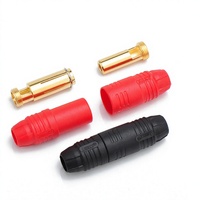 Connecteur anti-étincelles Amass AS150, fiche plaquée or 7 mm 70 A pour modèles RC et applications numériques 3C, service OEM direct usine