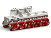 Machine de dégivrage routier haute performance, équipement d'entretien routier hivernal pour chargeurs coulissants et tracteurs