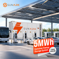 Système de stockage d'énergie en conteneur refroidi par liquide SunArk 1MWh 5MWh pour solution intégrée de station de charge solaire