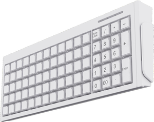 80键可编程USB <span class=keywords><strong>POS</strong></span>键盘，集成13.56mhz射频识别阅读器，用于零售和访问控制 - Product Image 5