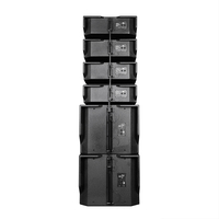Sistema de Sonido Profesional para DJ, Altavoz Line Array de 10 Pulgadas para Plataforma de Escenario al Aire Libre