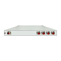 Commutateur KVM Ipctech 1U 4K montable en rack avec port de raccordement rapide RJ45-M12, console KVM pour serveurs