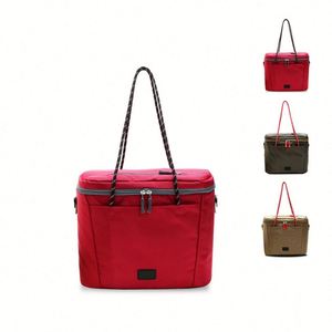 Bolsa Térmica Personalizada por Sublimación para Adultos, con Correa Larga para el Hombro, Diseño de Letras y Patrones, Ideal para Picnic - Product Image 1