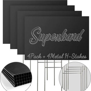 Cartelli da Giardino Personalizzati Stampati Certificati ISO9001 Ecologici Impermeabili all'Ingrosso per Fogli di Plastica ad Alta Resistenza - Product Image 5