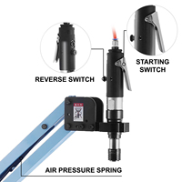 Machine à tarauder pneumatique électrique de haute qualité Hot M3-m12 avec bras flexible, 220V 50HZ