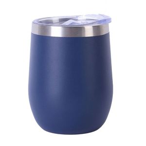 Vaso de regalo moderno con asas en forma de U de 12 oz, de acero inoxidable 304 de doble capa con aislamiento térmico de 6 a 12 horas, para envíos transfronterizos. - Product Image 2