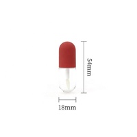 Tube de brillant à lèvres vide personnalisé de 3 ml, tube de gloss à lèvres doux et hydratant, conteneur de teinte à lèvres OEM, capsule de maquillage pour gloss à lèvres