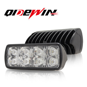 LED Motorcycle <b>Spotlights</b> 8 Beads 55W 6000K Aluminum Alloy Condensing Lens For Car Roof Auxiliary Lights Retrofit Upgrade - Product Image 2