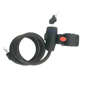 Candado de Anillo para Bicicleta Jb Standard, Candado de Alambre de Acero Portátil Antirrobo para Bicicleta de Montaña con Soporte - Product Image 4