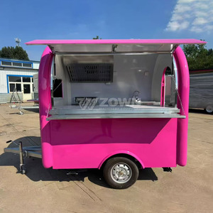 Remolque de Comida Ligero con Diseño de Eje Único para Negocios de Venta en Parques y Festivales - Product Image 1