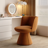 Fauteuil inclinable individuel style crème pour salon moderne, espace de réunion et de négociation, salon de manucure, chambre à coucher, coiffeuse
