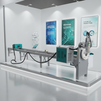 Machine de découpe laser à tube LX61TJ pour acier et métal, découpeuse laser CNC pour tuyaux carrés 1500W