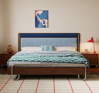 Tempat Tidur Tatami, Papan Kayu Solid Ramah Lingkungan, Rangka Tempat Tidur, Anti Lembab