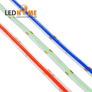 Bande lumineuse à LED COB Flexible, ip 20/IP65/IP67, 504 diodes/m, 4mm, 5mm, 6mm, étanche, haute densité