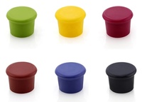 Bouchon de bouteille de vin universel réutilisable certifié CE, écologique, antidérapant, en silicone, avec logo personnalisé, design flexible, qualité alimentaire