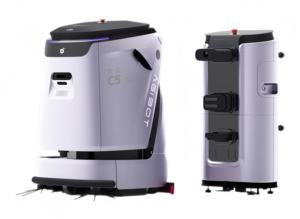 Robot aspirateur et serpillière autonettoyant, robot de nettoyage pour supermarchés commerciaux, centres commerciaux, robot de nettoyage automatique à eau - Product Image 4