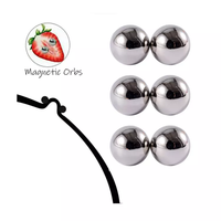 Billes magnétiques puissantes en acier inoxydable, clous de nez, clous de lèvres Labret, Clip de faux mamelon, Septum, bijoux de corps Non perforants