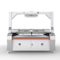 1630 1600*3000mm CO2 Vision Tissu Laser Contour Machine De Découpe Caméra CCD