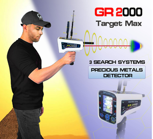 Detektor Emas/Perhiasan/Giok/Batu Mulia Xuanfan GR2000 Multi-Frekuensi Berbahan Baja Anti Karat dengan Peringkat IP65 dan Jangkauan Jauh, Dilengkapi Kumparan 40cm - Product Image 4