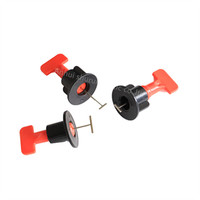 Offre Spéciale : 50 pièces/sac – Système de nivellement de carreaux T-lock de 1,5 mm de haute qualité pour murs et sols