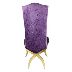 Oficina Base muebles de comedor tubo Louis Bar caso precio banquete Patio plegable árbitro Silla de acero inoxidable de la boda - Product Image 5