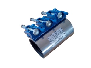 Thép không gỉ ban nhạc cao su lót ống nước sửa chữa kẹp cho đường ống dẫn dầu và khí đốt - Product Image 5