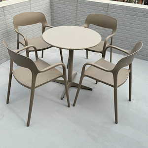 Conjunto <span class=keywords><strong>de</strong></span> <span class=keywords><strong>Mesa</strong></span> <span class=keywords><strong>y</strong></span> <span class=keywords><strong>Sillas</strong></span> Redondas Pequeñas para Hogar, Balcón, Plástico, Negociación, Cafetería <span class=keywords><strong>y</strong></span> Muebles <span class=keywords><strong>de</strong></span> <span class=keywords><strong>Exterior</strong></span> - Product Image 6
