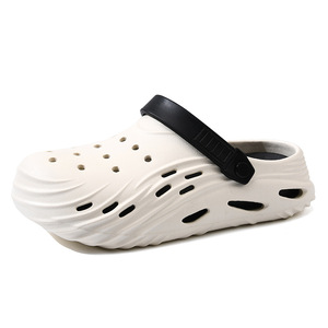 Sandalias Crocs para Hombre con Suela Gruesa para Aumentar la Altura, Antideslizantes, Transpirables, con Suela de EVA, para Playa y Uso en Exteriores de Verano - Product Image 3