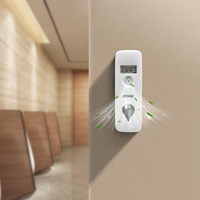 Diffuseur automatique de désodorisant CDWK 300 ml avec LED et minuterie, à fixer au mur, adapté aux salles de bain et aux lieux publics CD-6133