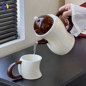 Nordic Style Light Luxury Twisted Pot Ceramic Water Suit Design Sense Hotel Famous Decoration Good Home <b>Moving</b> Gift Wholesa - Product Image 1