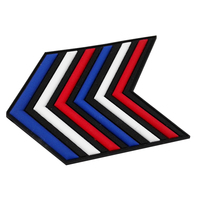 Logo 3D en relief à la mode personnalisé étiquettes de vêtement doux patchs en PVC de couleur patch en caoutchouc pour vêtements chapeaux sacs