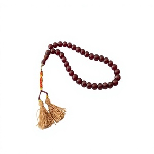 Perles de prière islamiques en résine écologiques faites à la main de qualité supérieure, Tasbeeh, Misbaha, chapelet musulman pour la prière et les cadeaux - Product Image 3