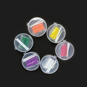 Newish Round Box Invisible Kieferorthopädie Zahnspangen Chewies Clear Dental Aligner Chewies für Aligner Trays - Product Image 4