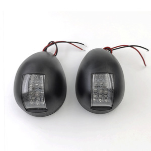 Luces Laterales LED de 12 V CC para Yates y Embarcaciones, Rojo y Verde, Par; Luces de Advertencia Marinas y Accesorios - Product Image 1