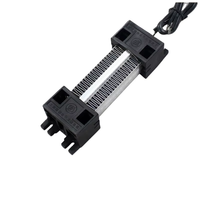 Élément chauffant céramique thermostatique PTC isolé en surface 100W 12V 24V 220V pour incubateur d'œufs, chauffe-air électrique 113x35mm AC/DC