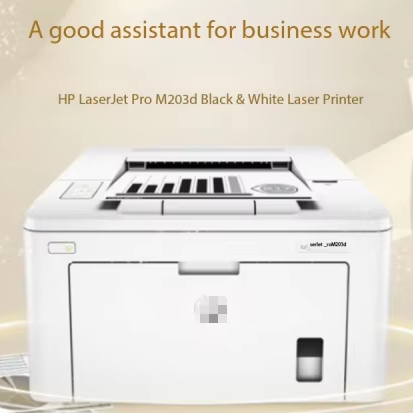 For H P LaserJet Pro M203dn A4 Laser Printer USB Interface Automatically Prints Black White Both Sides 1200x1200dpi 1-Year Stock