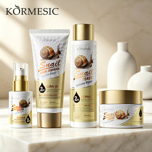 KORMESIC – Kit de Soins Visage et Corps Réparateur à la Bave d'Escargot Certifié Bpom Corée, Nettoyant Bio Rajeunissant pour la Peau, Marque Privée - Product Image 1