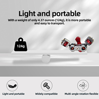 Bras Magique Universel Réglable en Alliage d'Aluminium YuanYu V-S-005A, Finition Anodisée Dure, Technologie CNC, Double Tête Articulée