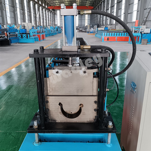 High Speed Metal Gutter Forming Machine Gutter Machine Aluminum Half-Round Gutter Machine - Product Image 3