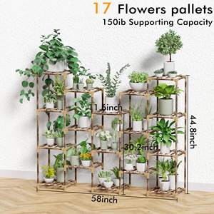 Soporte <span class=keywords><strong>para</strong></span> Plantas <span class=keywords><strong>de</strong></span> Interior y Exterior, Soportes <span class=keywords><strong>de</strong></span> Madera <span class=keywords><strong>para</strong></span> Múltiples Plantas, Estante <span class=keywords><strong>Escalera</strong></span>, Mesa <span class=keywords><strong>para</strong></span> <span class=keywords><strong>Macetas</strong></span>, <span class=keywords><strong>para</strong></span> Sala <span class=keywords><strong>de</strong></span> Estar - Product Image 4