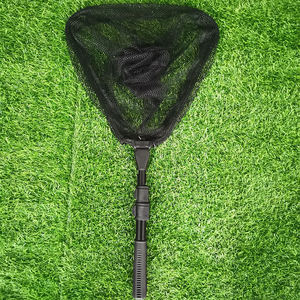 Épuisette de pêche à la mouche pliable 160 cm 368 g, épuisette à carpe et <span class=keywords><strong>truite</strong></span> à long manche en silicone, vente en gros - Product Image 3