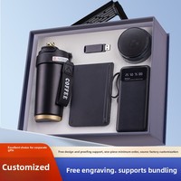 Set Hadiah Bisnis Mewah Mug Kopi Logo Kustom Mouse & Keyboard Lipat - Hadiah Praktis untuk Klien