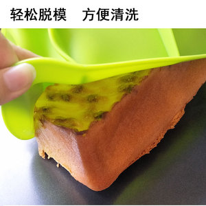 Flower Shaped Silicone Cake Mold <b>Set</b> 3Pcs 23Cm Round 24.5Cm Orange 27Cm Rectangular <b>Baking</b> Pan For Oven Air Fryer - Product Image 4