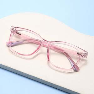 Gafas de Sol Transparentes Flexibles TR90 para Niños y Niñas, Modelo 2025, con Logotipo Personalizado, Gafas Ópticas Cuadradas Anti Luz Azul - Product Image 4