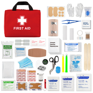 Anthrive-Bolsa de emergencia para niños, suministros médicos personalizados, impermeable, para supervivencia, escuela, Camping, hogar, Kit de primeros auxilios, 220 piezas - Product Image 4