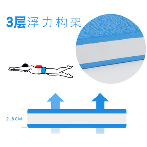 กระดานลอยน้ำ Qilang Kickboard EVA สำหรับฝึกว่ายน้ำ ใช้ในสระว่ายน้ำสำหรับเด็ก น้ำหนักเบา ลอยตัวได้ดี - Product Image 4