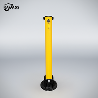 KAVASS Poteau de verrouillage de parking pliable manuel pliable pour la maison