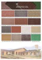 Panneau d'isolation PIR sur mesure, texture brique, isolation thermique et acoustique pour panneaux de chambre froide