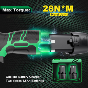 Perceuse sans fil 12V avec tournevis, vitesse variable, accessoires pour outils électriques, perçage 25mm, entrepôt local US, OEM CD-12HP 12V sans fil - Product Image 2