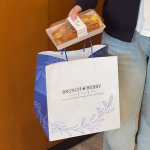 Sacs en papier biodégradables, recyclables, écologiques, jetables, de haute qualité, pour restaurants, hamburgers, pizzas, fast-food, vente en gros sur mesure - Product Image 5